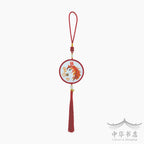 Colgante decorativo de tela - caballo