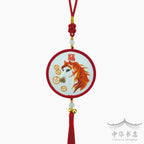 Colgante decorativo de tela - caballo