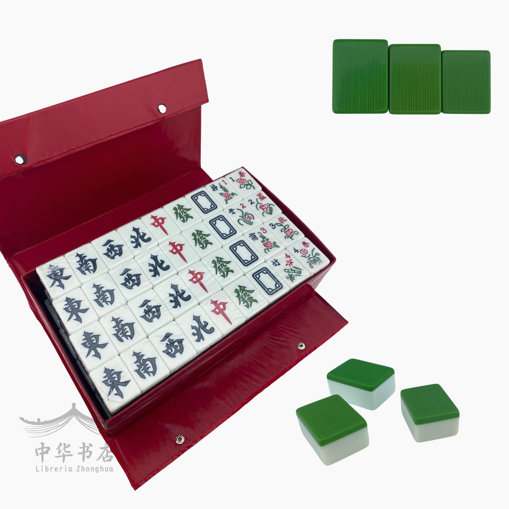 Set de Mahjong clásico verde