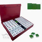 Set de Mahjong clásico verde